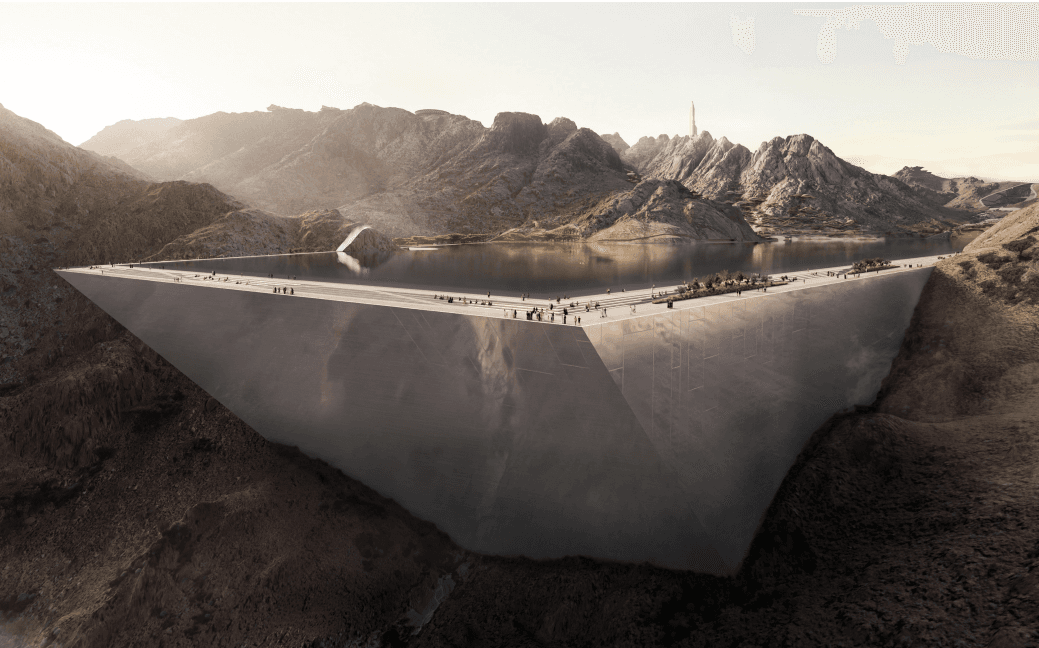 Neom – Dam System in Trojena